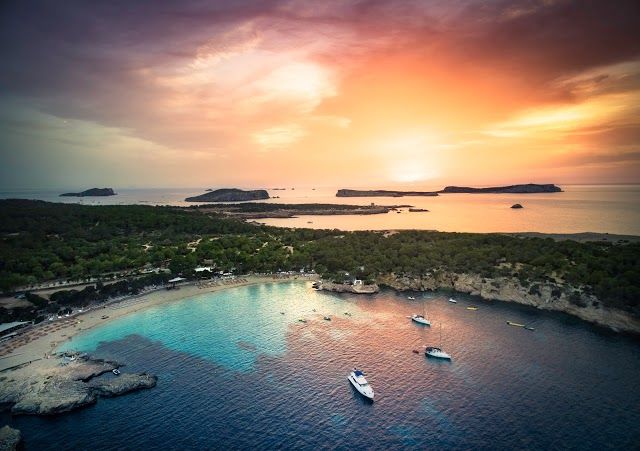 Cala Bassa tengerpart